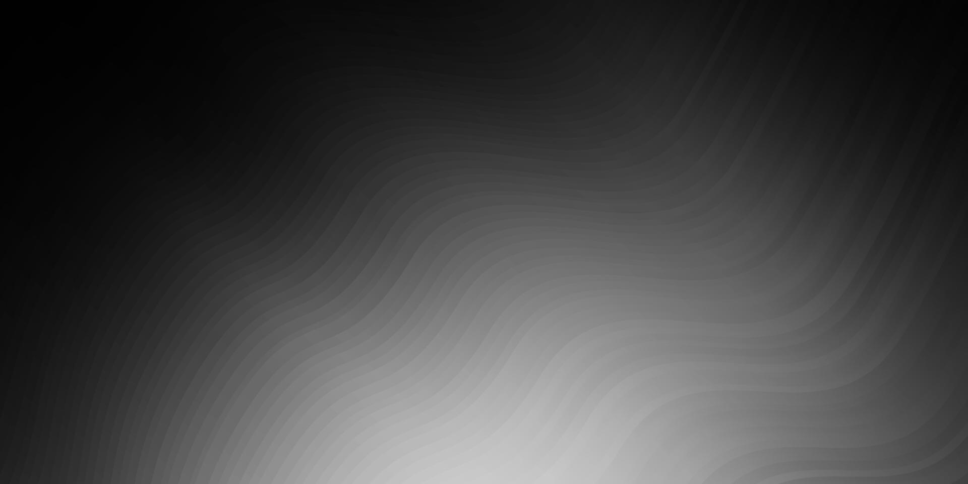Dark Gray vector background with curved lines. 21004738 Vector Art at