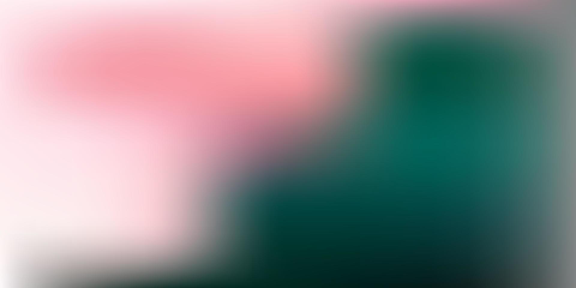 Dark green vector blurred texture.