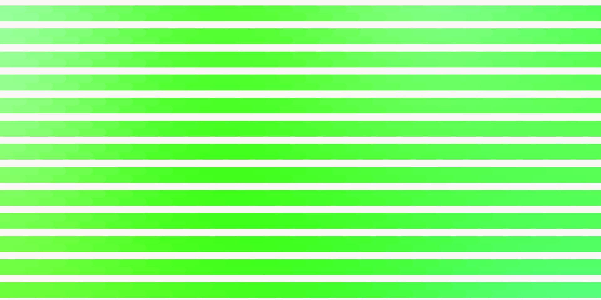 textura de vector verde claro con líneas.