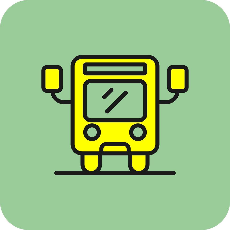 diseño de icono de vector de autobús