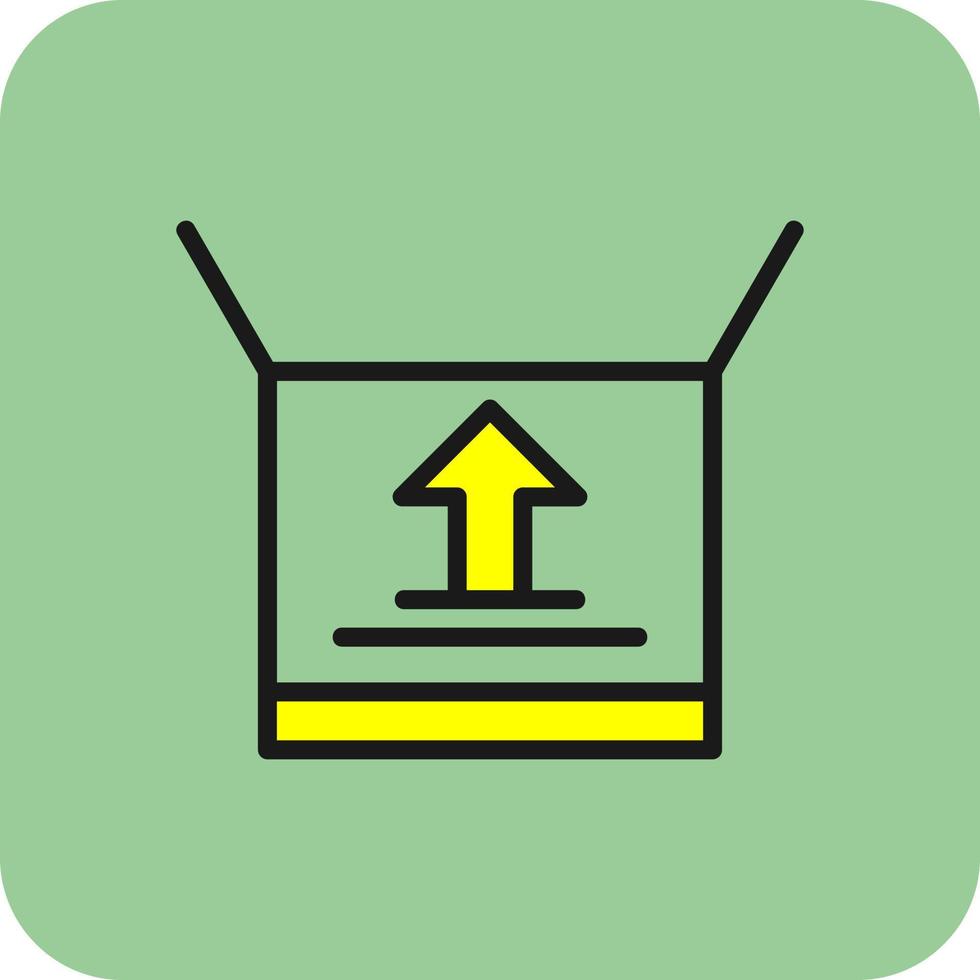 Open Box Vector Icon Design