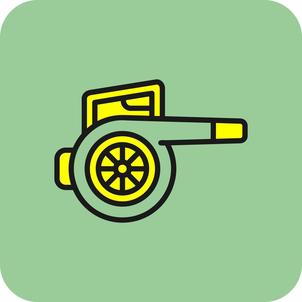 Air Blower Vector Icon Design