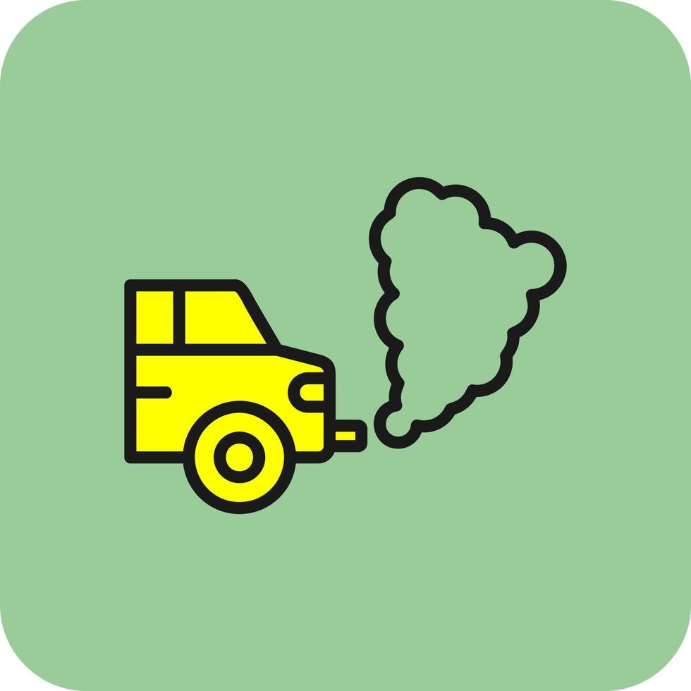Emission Vector Icon Design