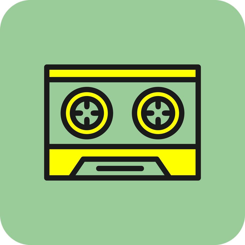 Cassette Vector Icon Design