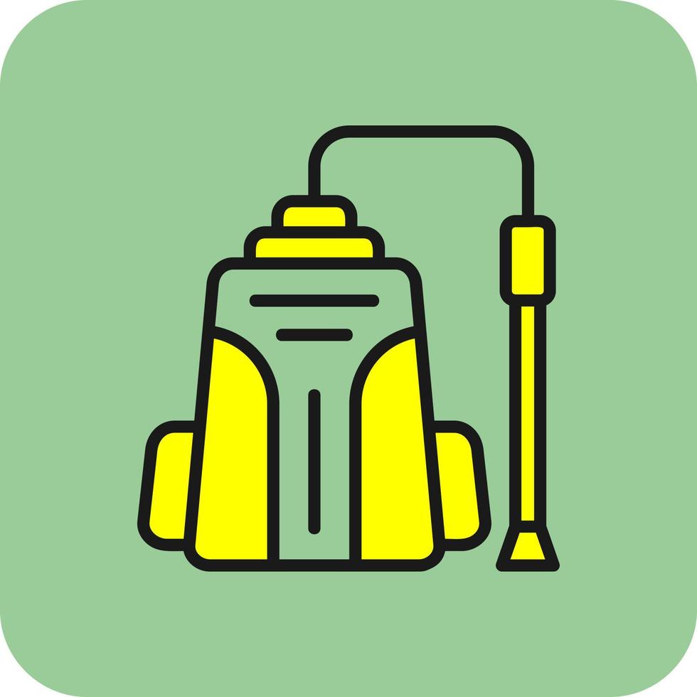 Pressure Washer Vector Icon Design