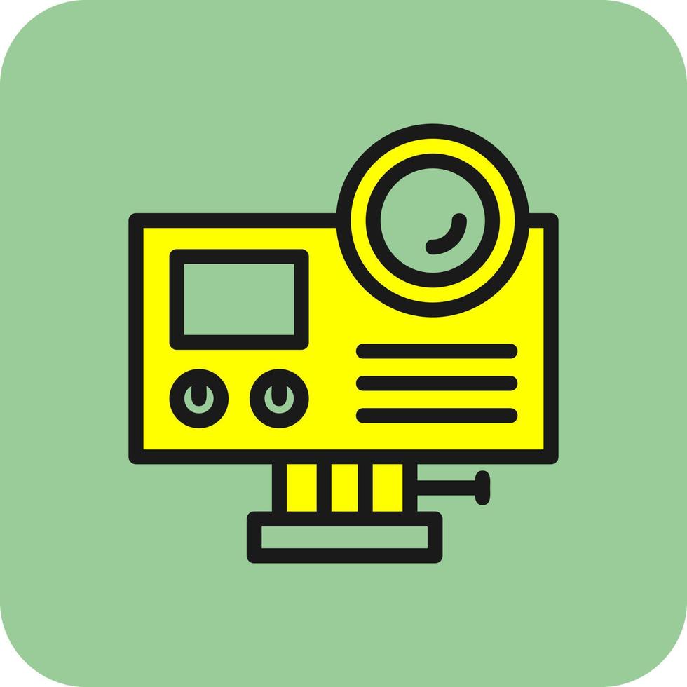 Action Camera Vector Icon Design