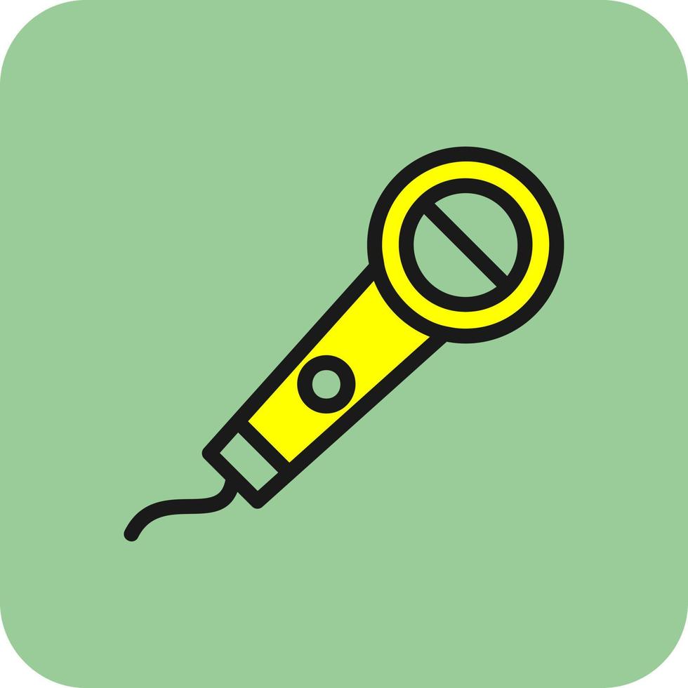 Mike Vector Icon Design