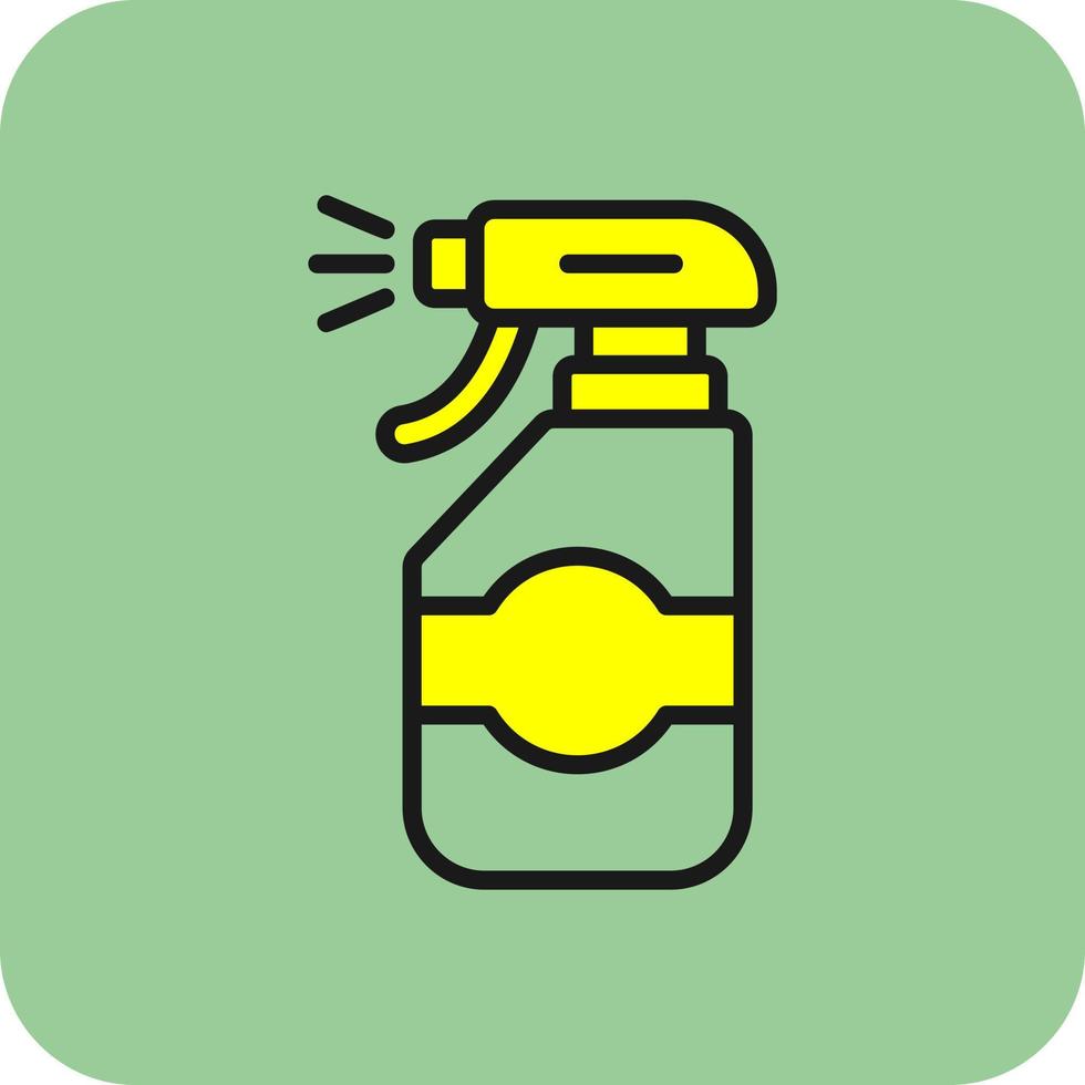 Cleaning Spray Vector Icon Design