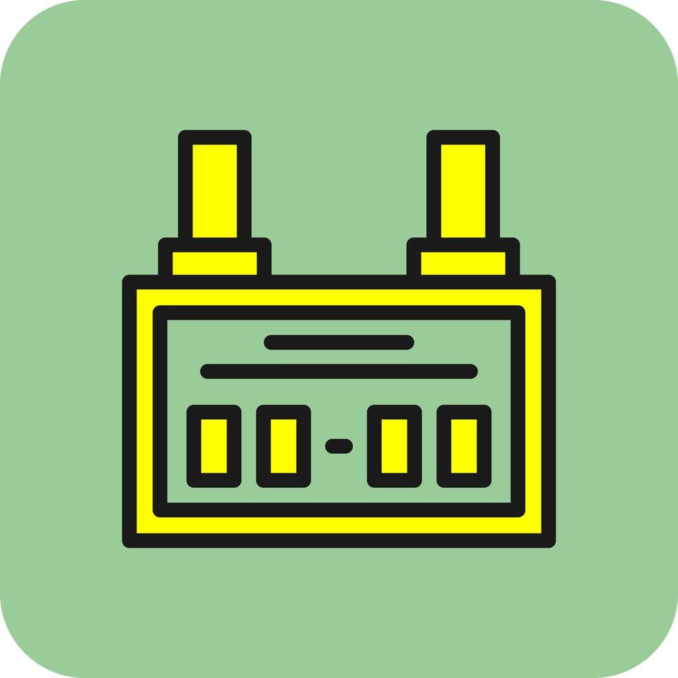 Scoreboard Vector Icon Design