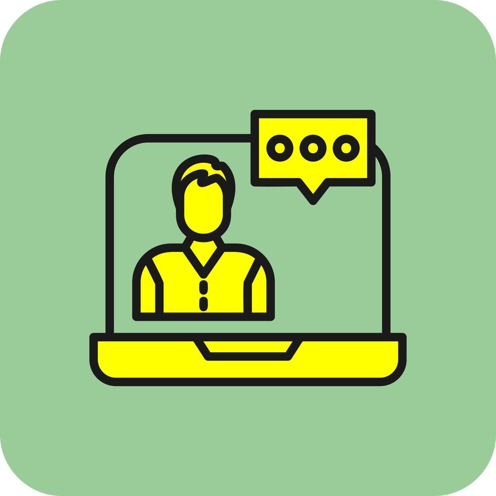 Webinar Vector Icon Design