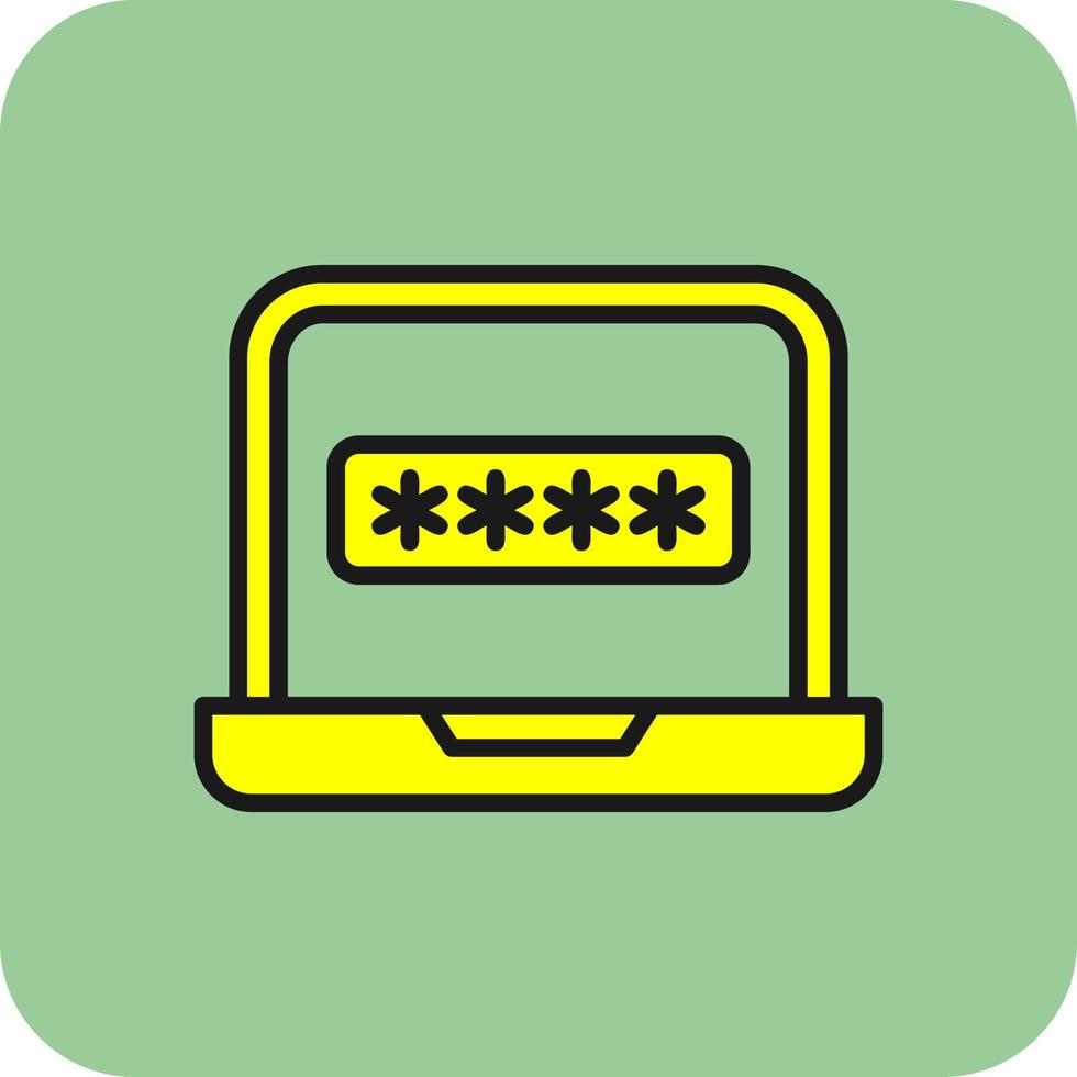 Login Vector Icon Design