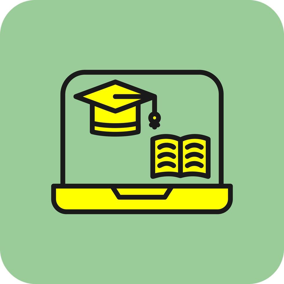 Elearning Vector Icon Design