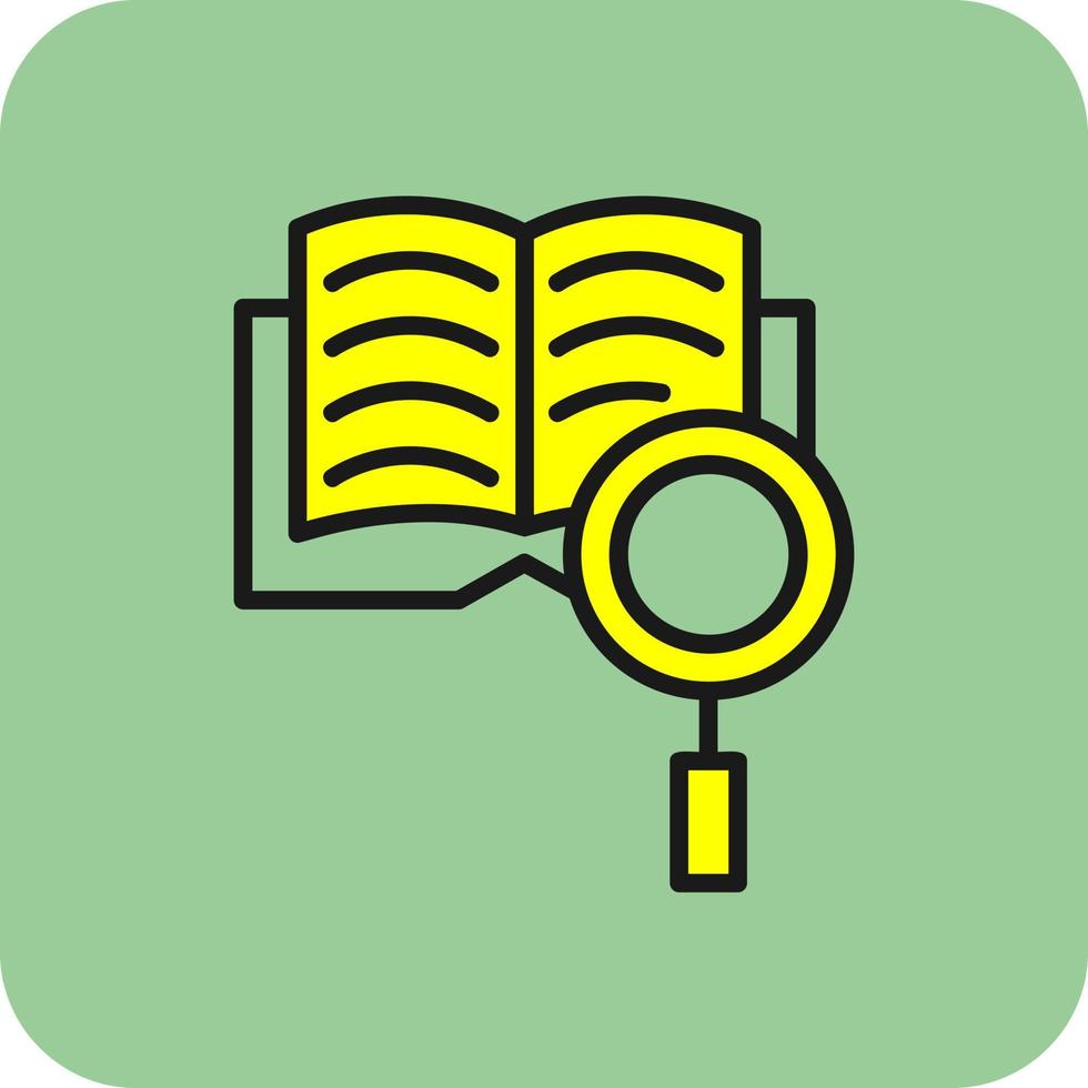 Search Of Knowledge Vector Icon Design