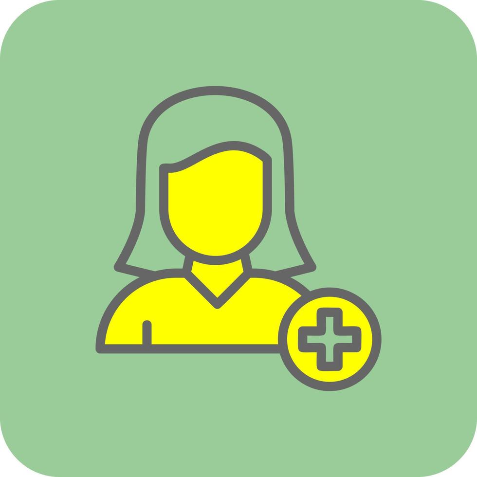 Patient Vector Icon Design