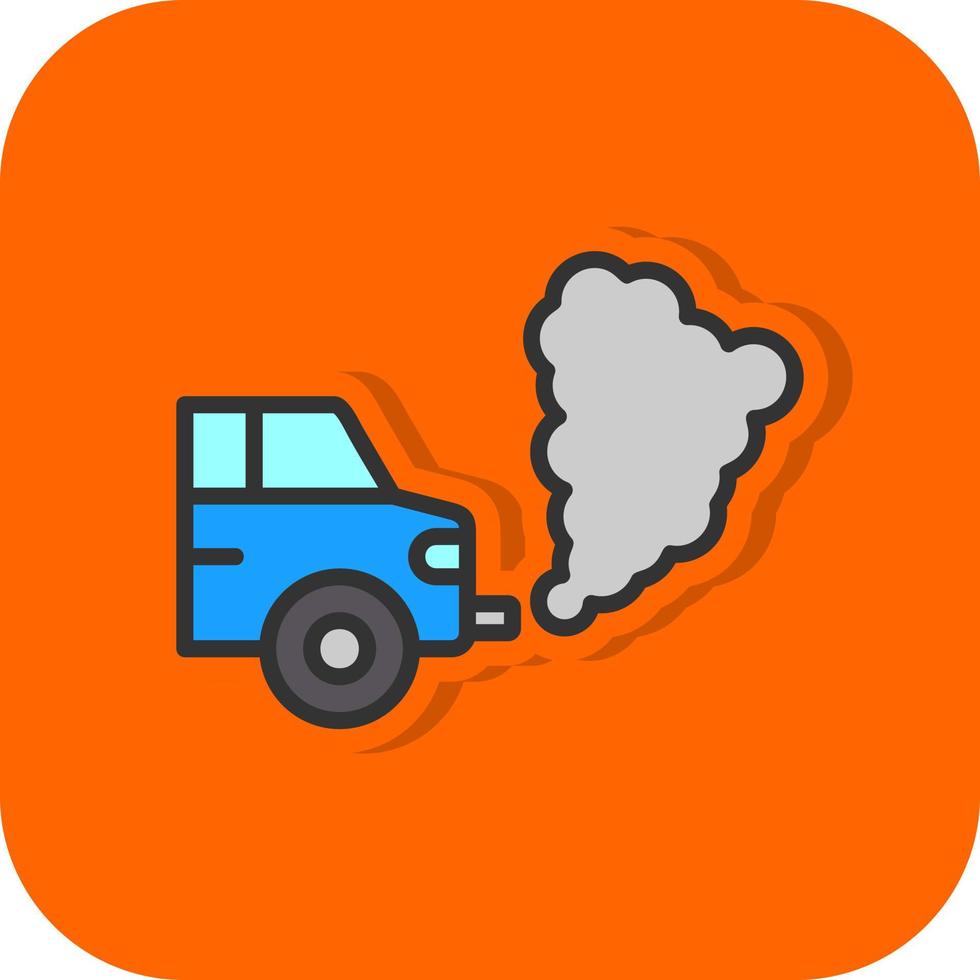 Emission Vector Icon Design