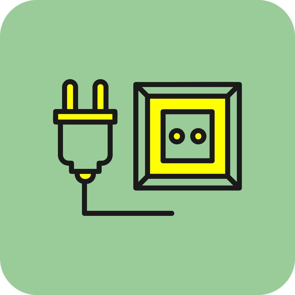 Unplugged Vector Icon Design