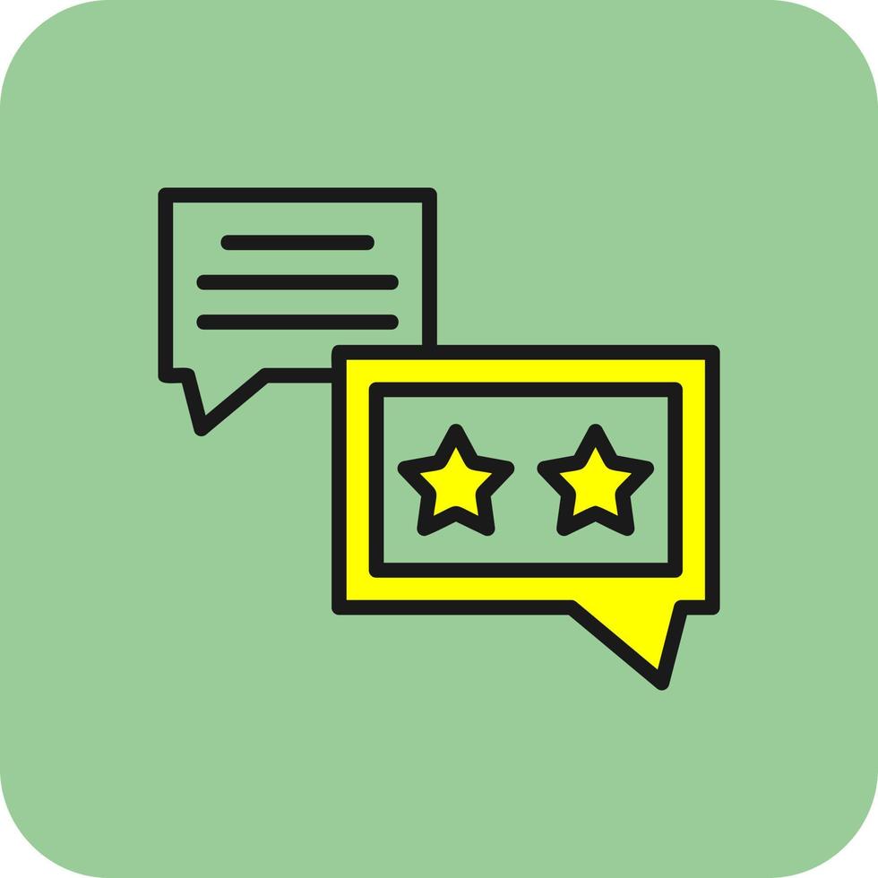 Feedback Vector Icon Design