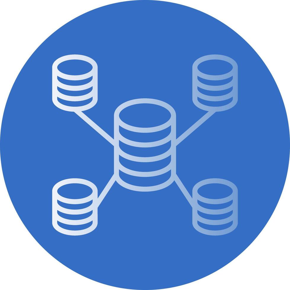 Database Vector Icon Design