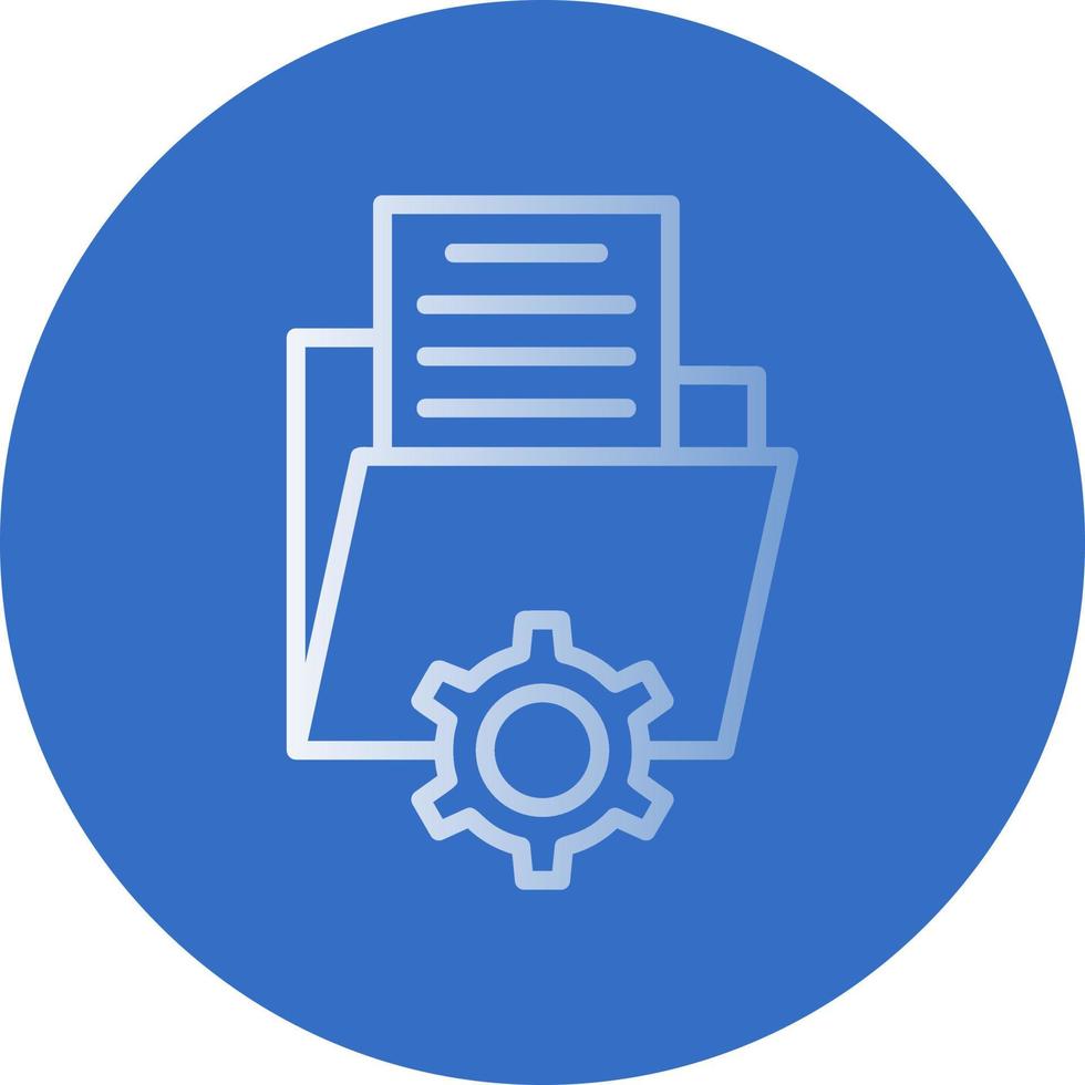 Data Management Vector Icon Design