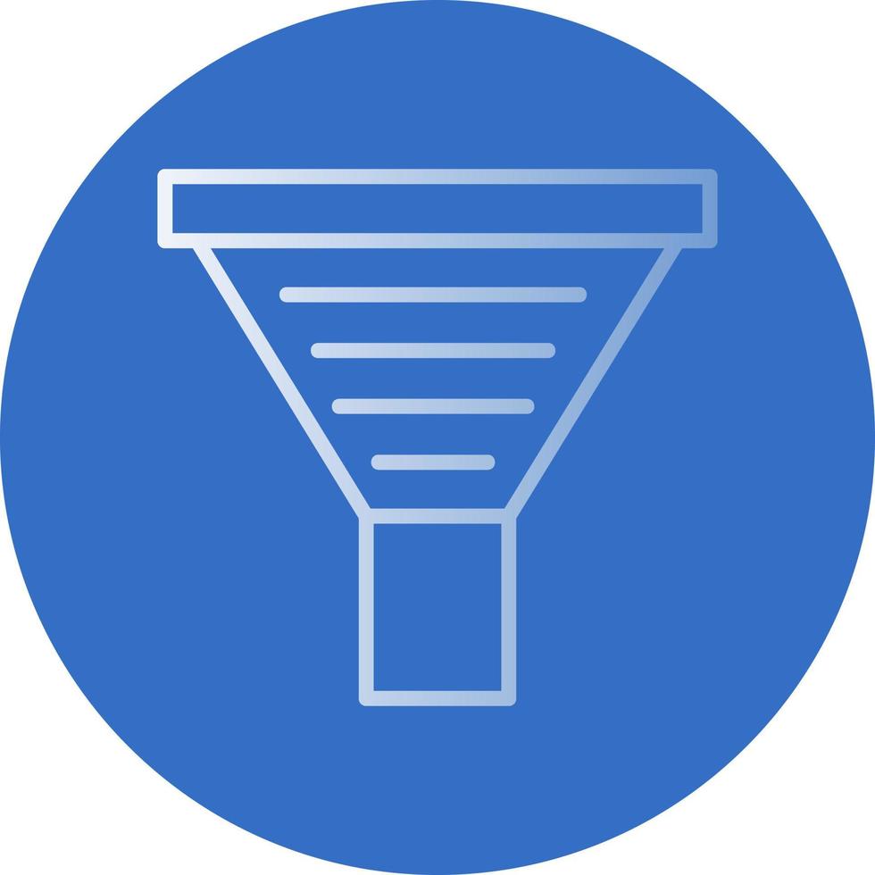 Funnel Vector Icon Design