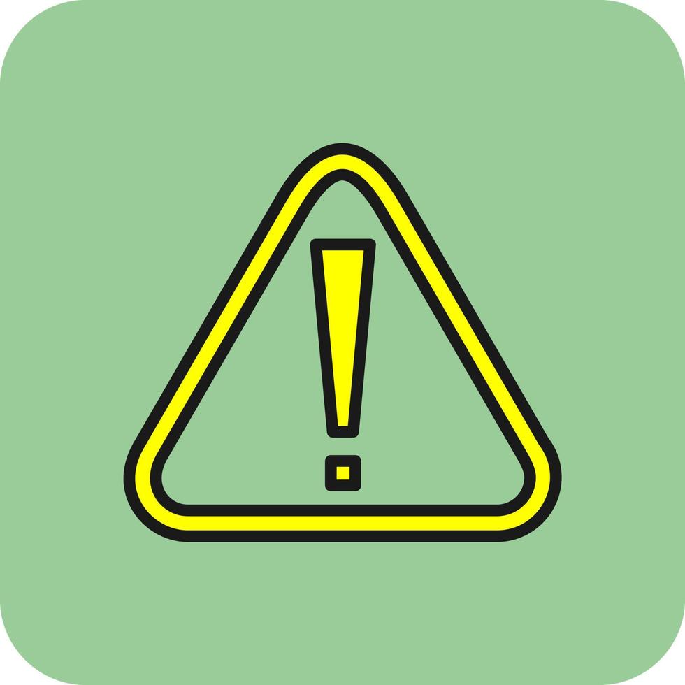 Warning Vector Icon Design