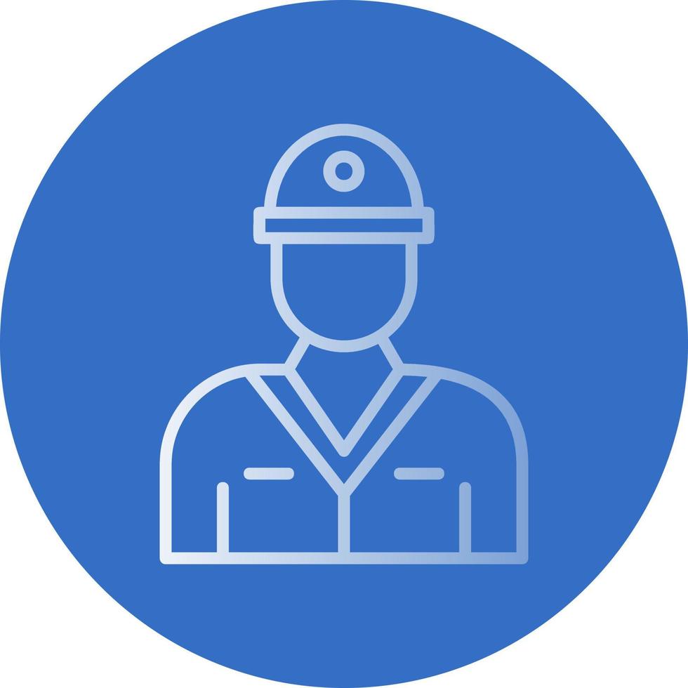 Fireman Vector Icon Design