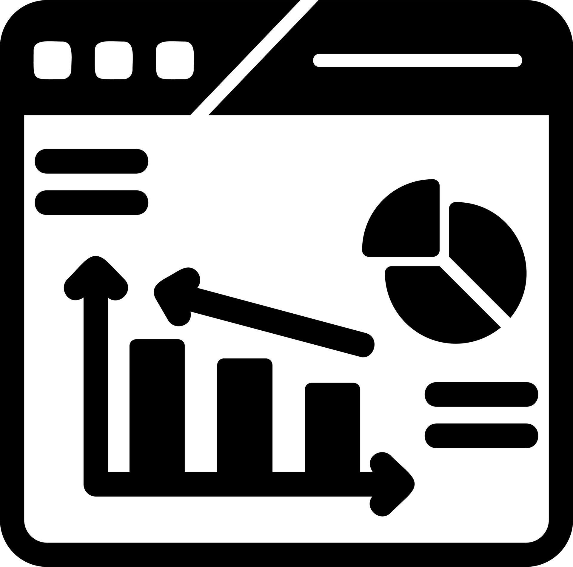 Web Analytics Vector Icon 21006070 Vector Art at Vecteezy