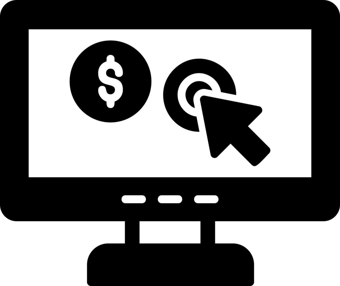 Pay Per Click Vector Icon