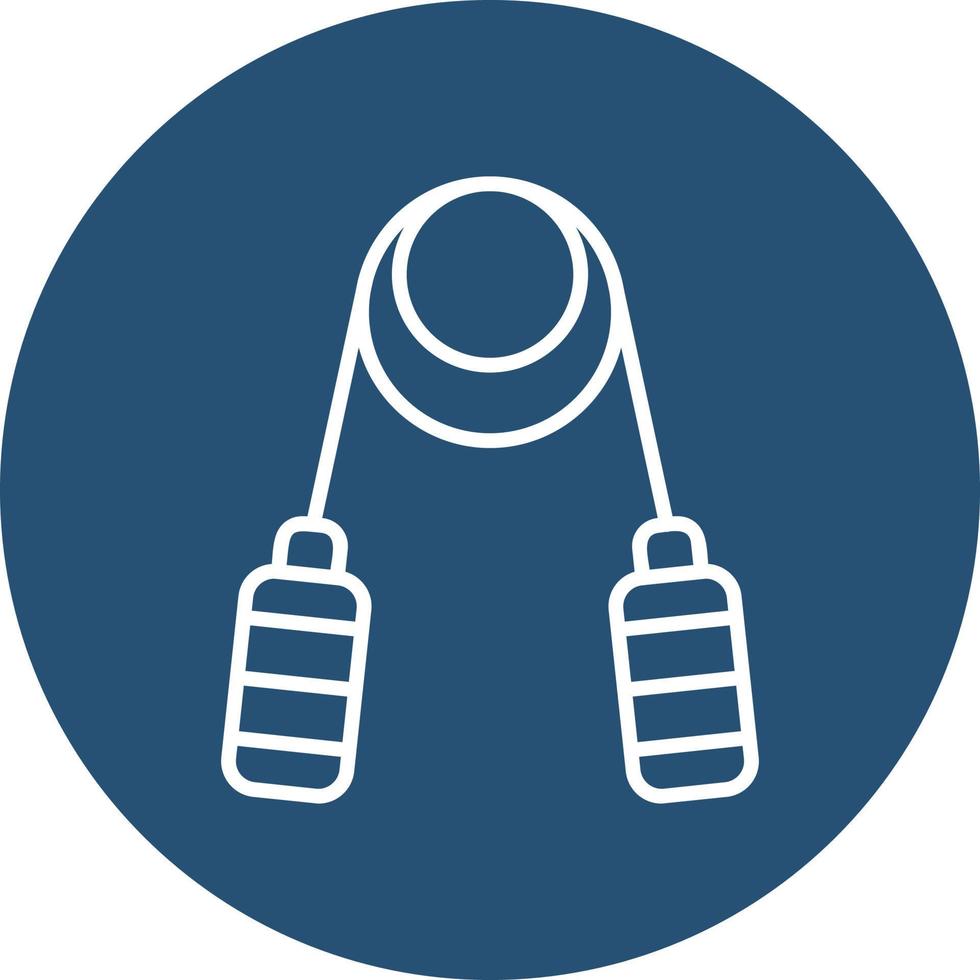 Jumping Rope Vector Icon
