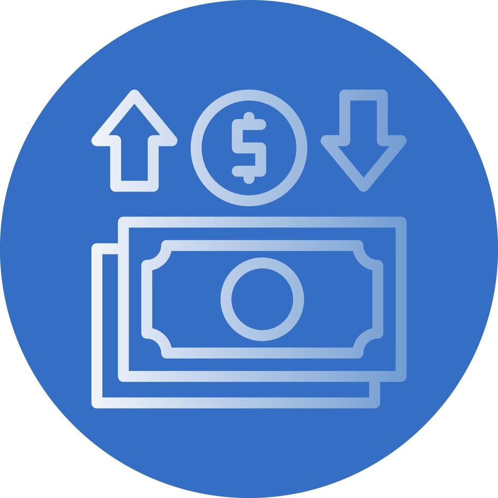 Money Exchange Vector Icon Design