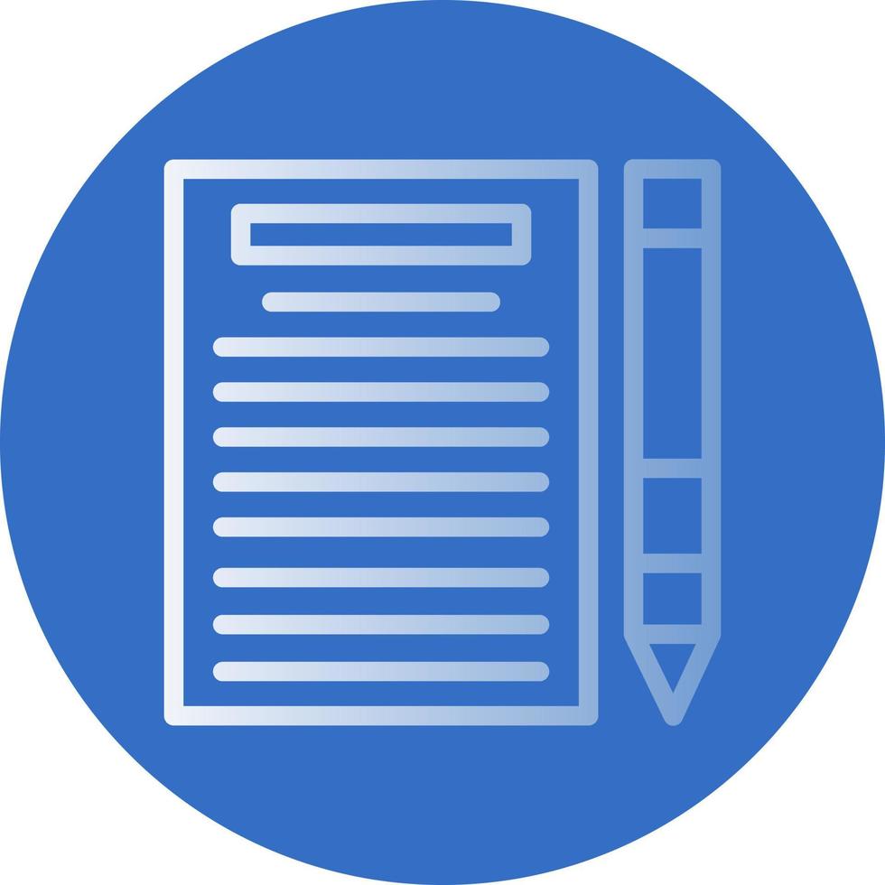 Copywriting Vector Icon Design