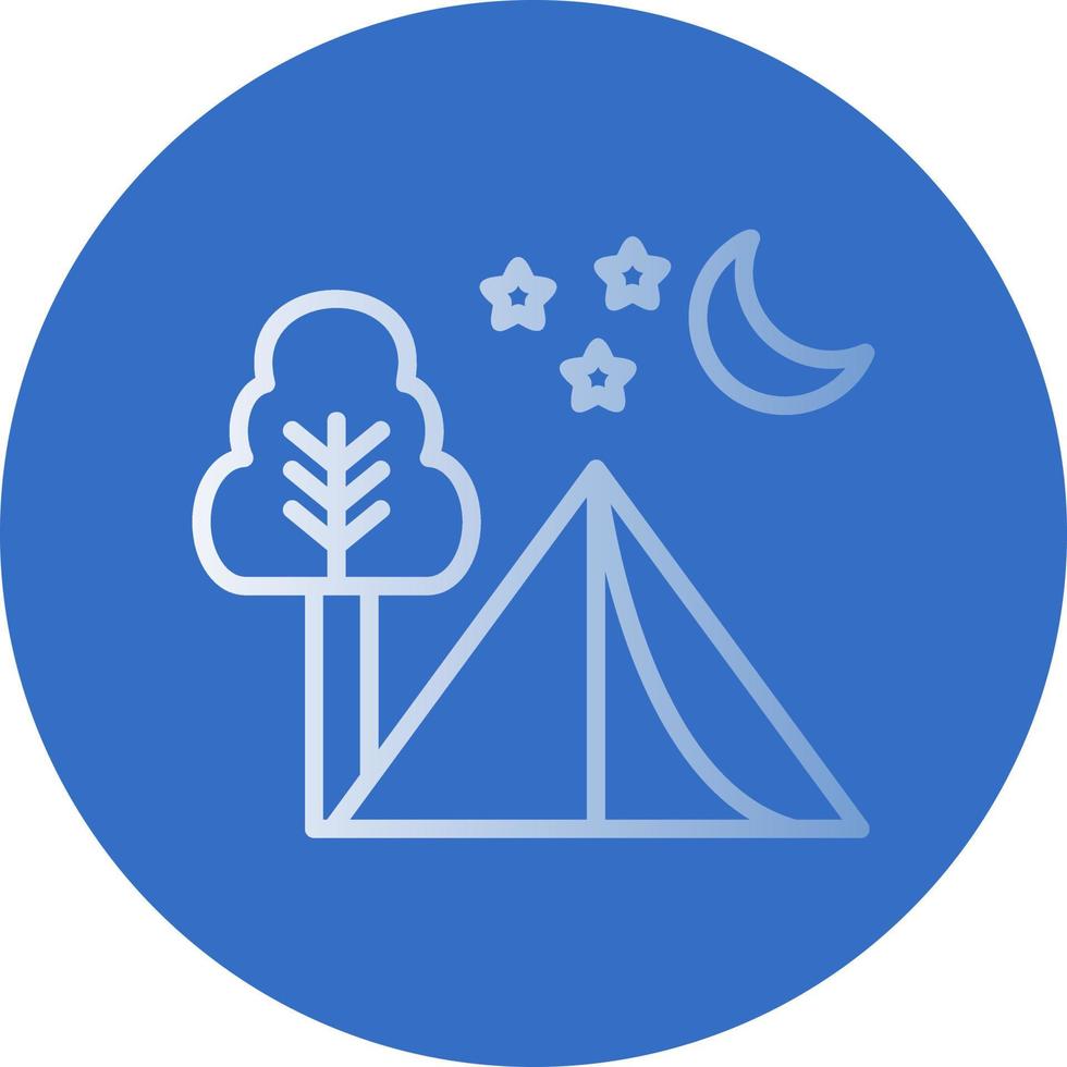 Camping Vector Icon Design