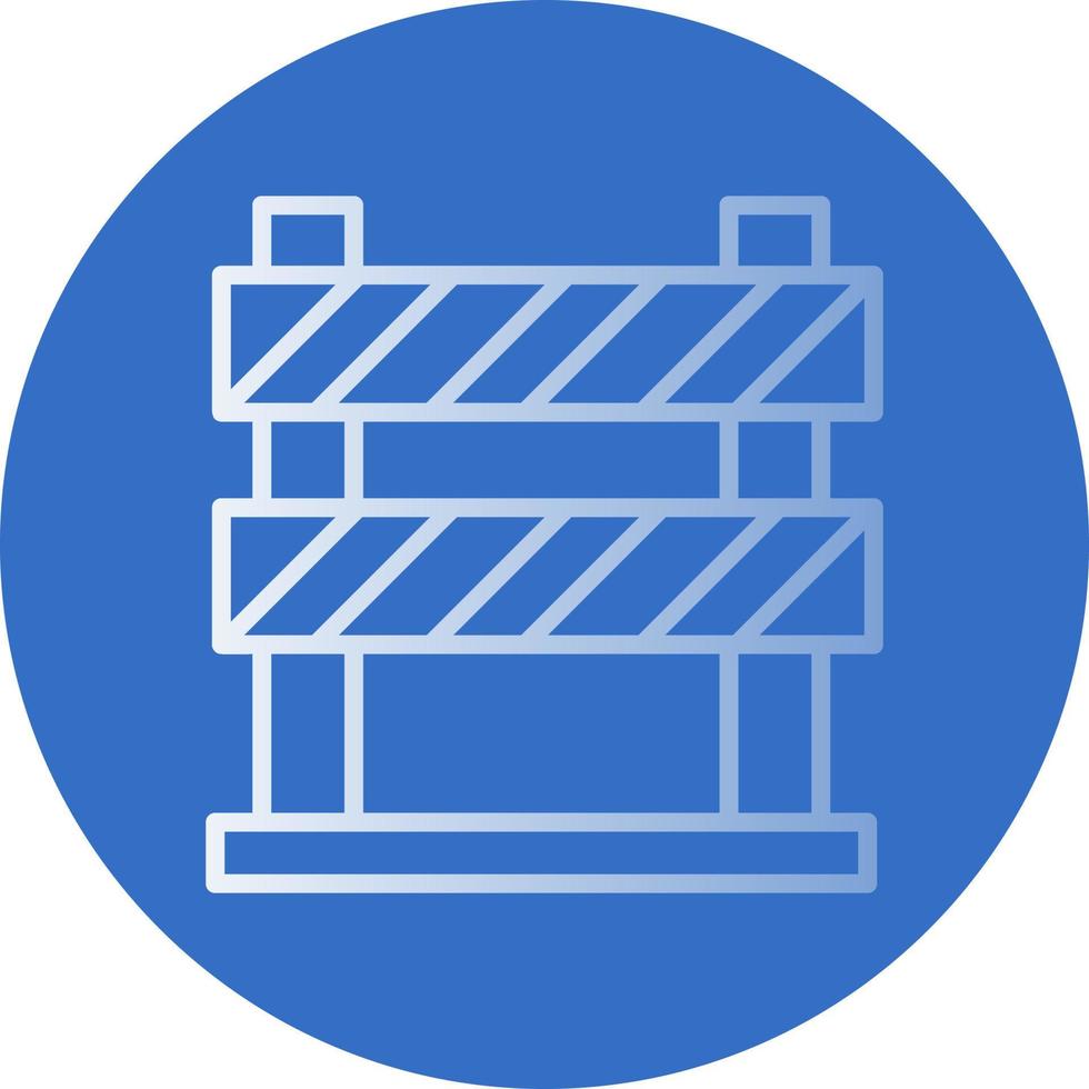 Barrier Vector Icon Design
