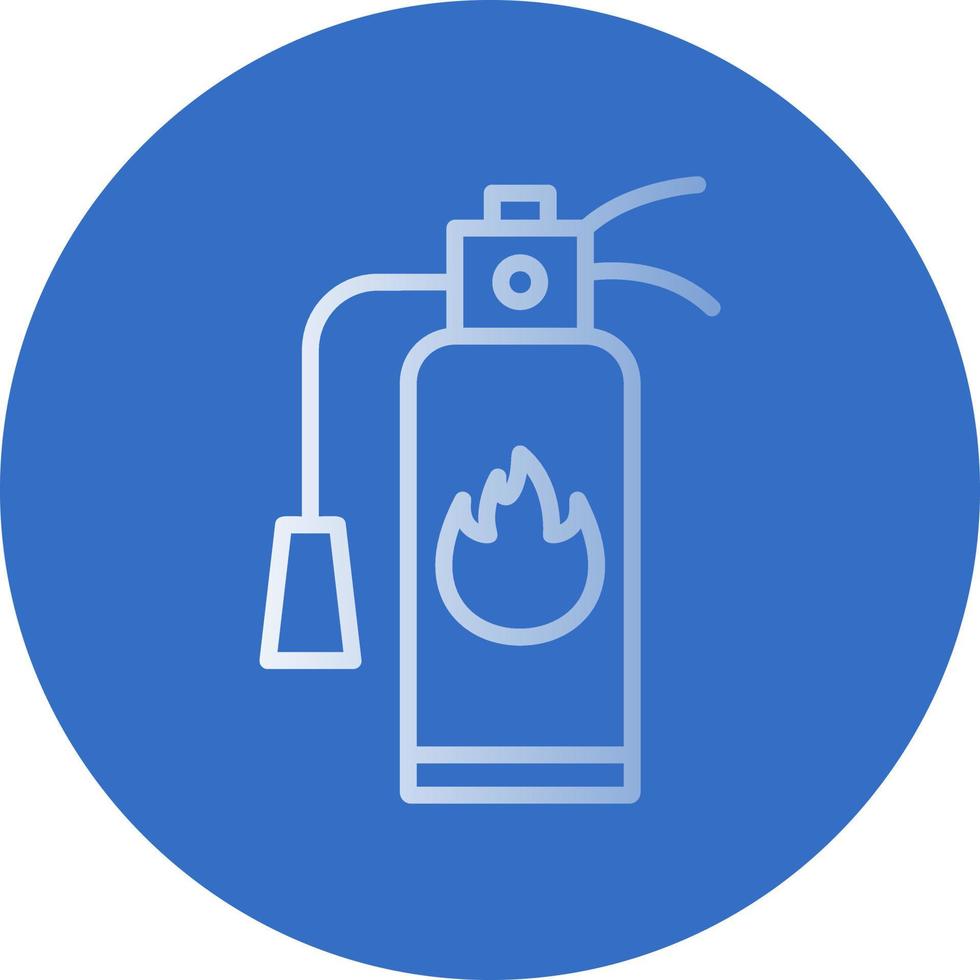 Fire Extinguisher Vector Icon Design