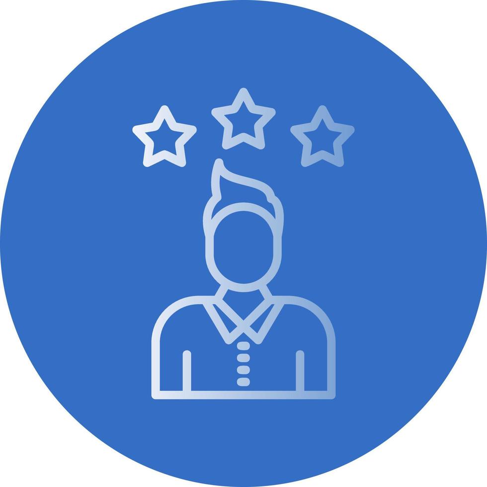 Best Employee Vector Icon Design