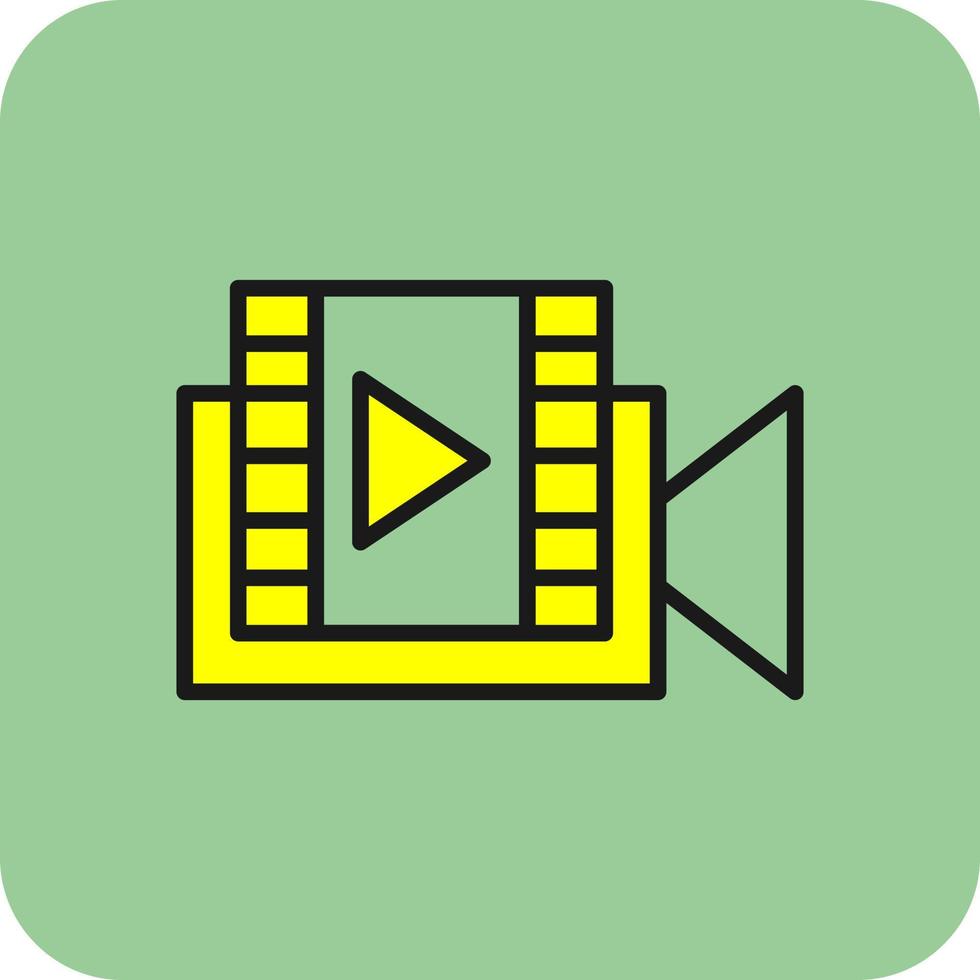 Video Production Vector Icon Design