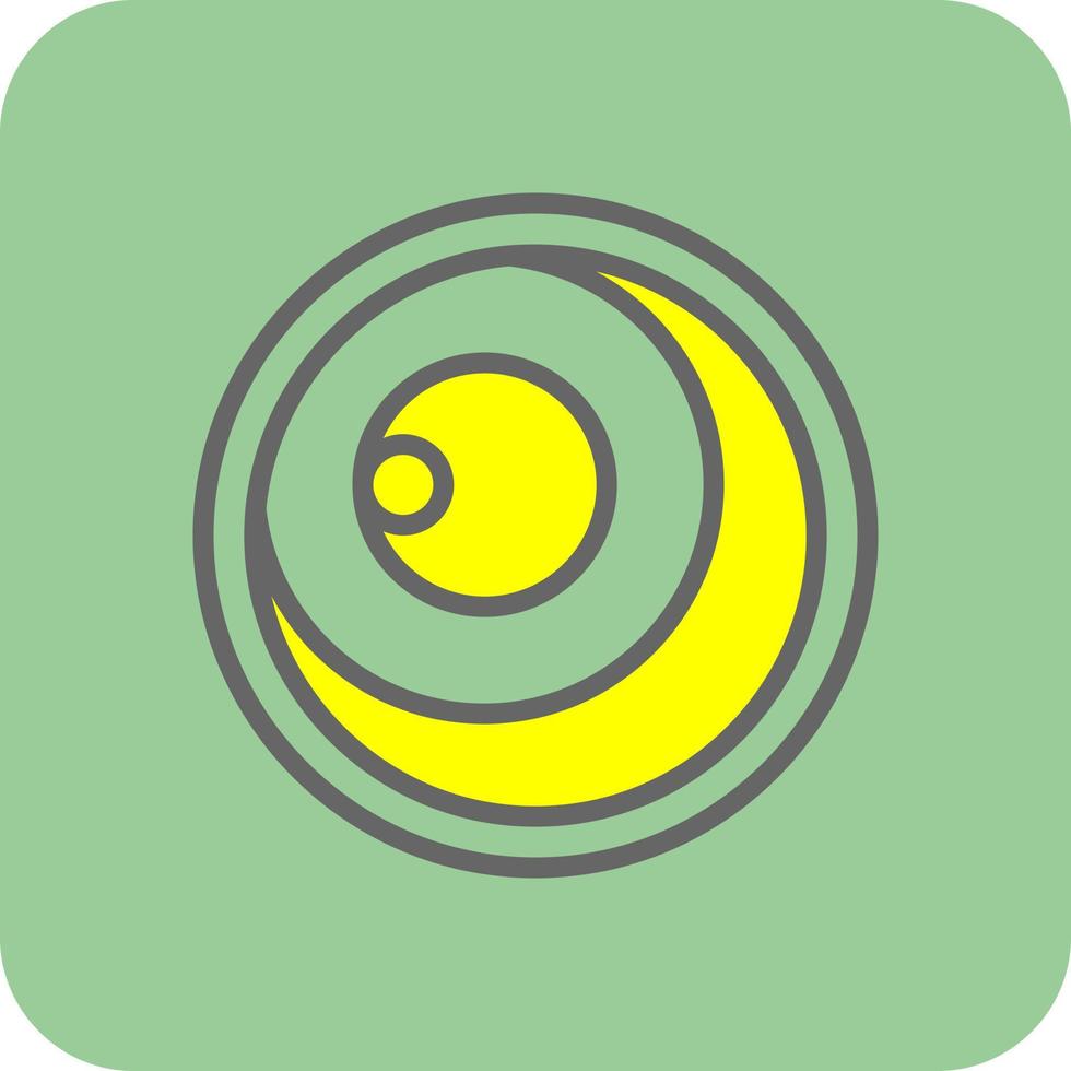 Lens Vector Icon Design