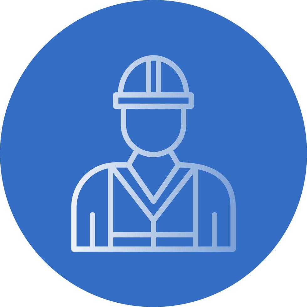 Firefighter Vector Icon Design