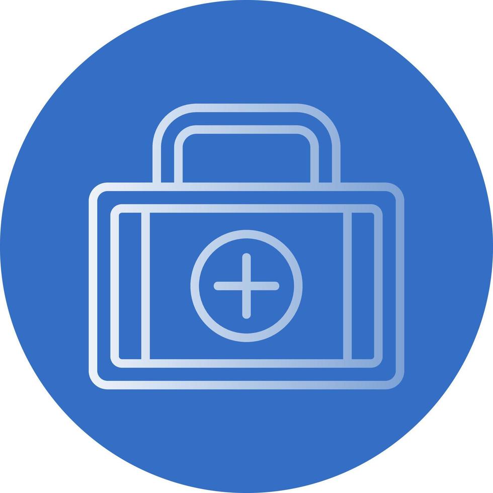 First Aid Kit Vector Icon Design