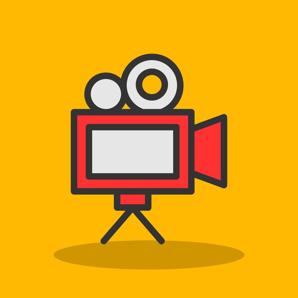 Video Camera Vector Icon Design