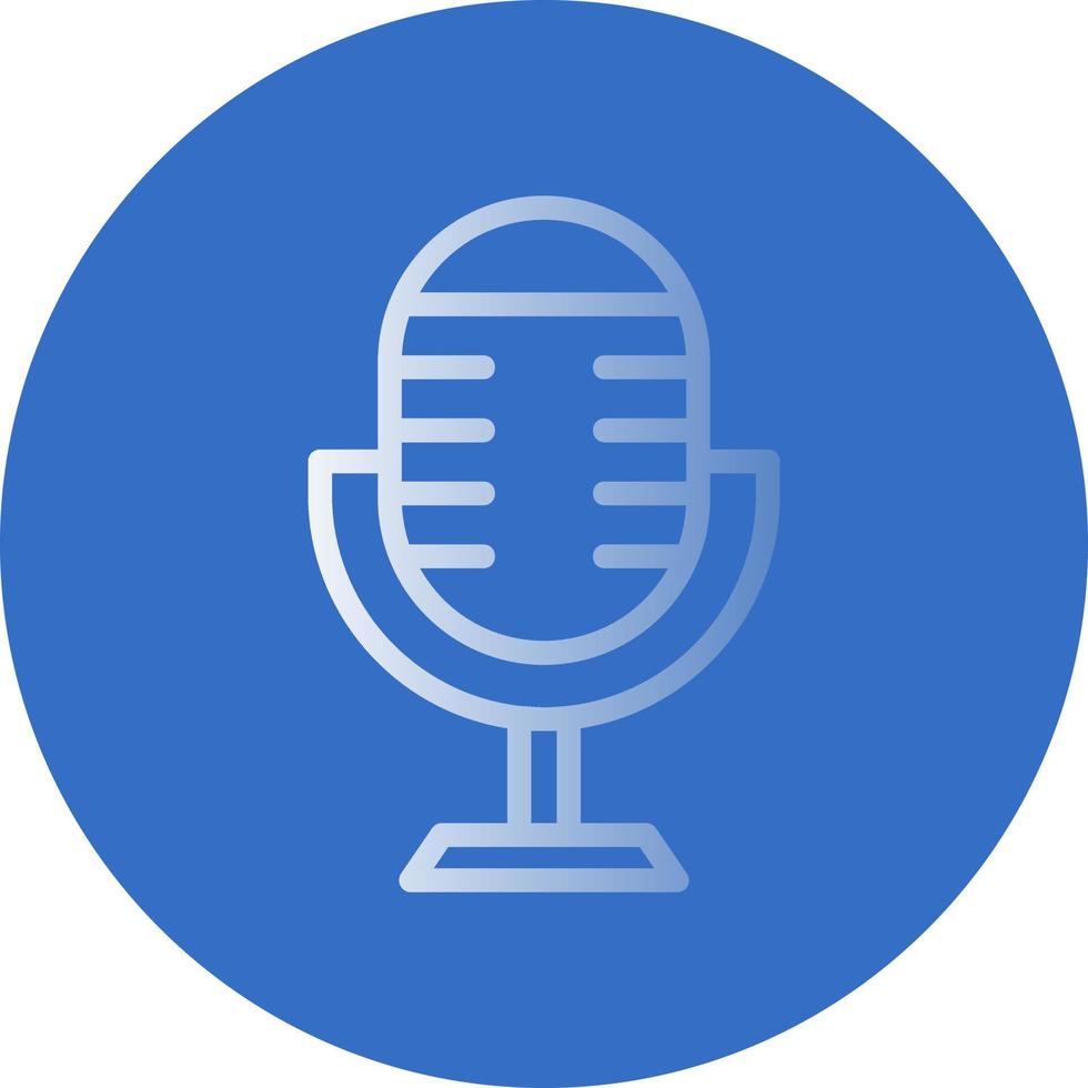 Mike Vector Icon Design