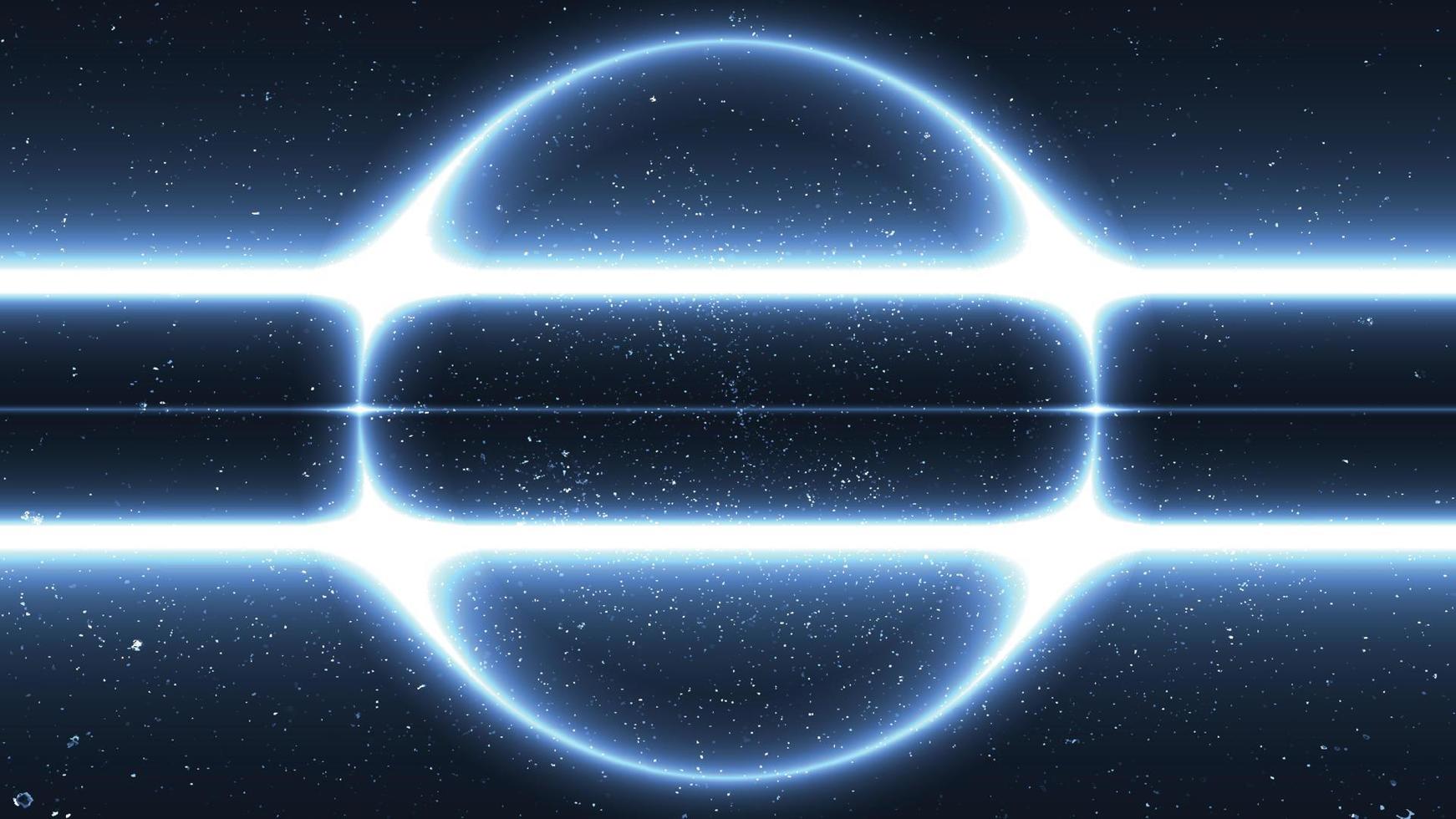 Futuristic light glow on black background, glass, vector wallpaper