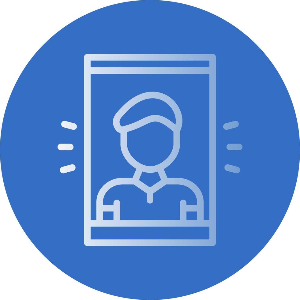 Selfie Vector Icon Design
