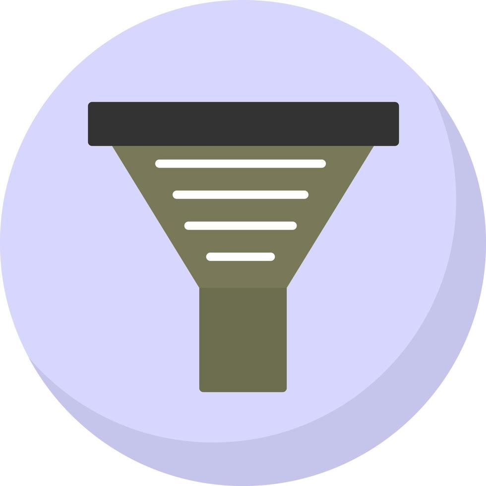 Funnel Vector Icon Design