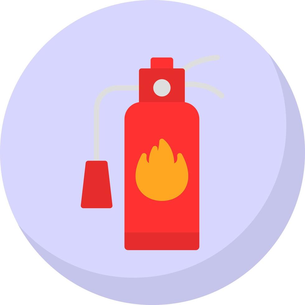 Fire Extinguisher Vector Icon Design