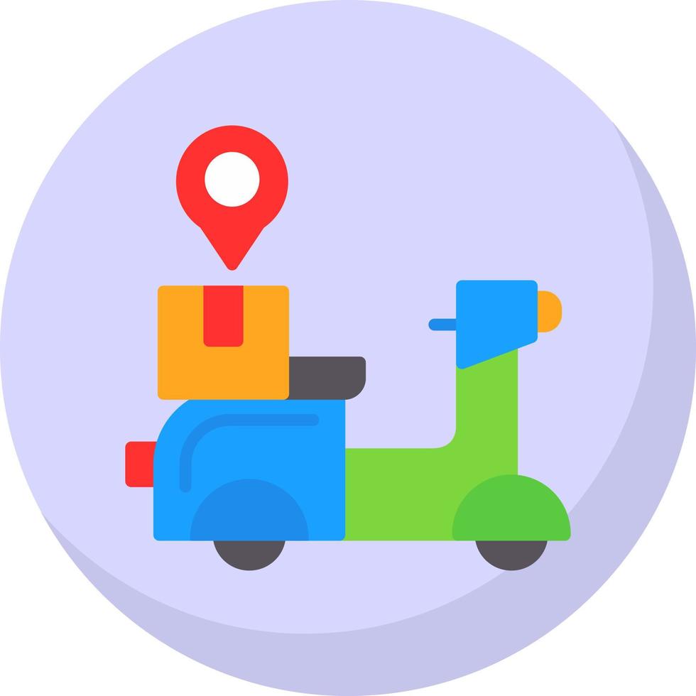Delivery Location Vector Icon Design