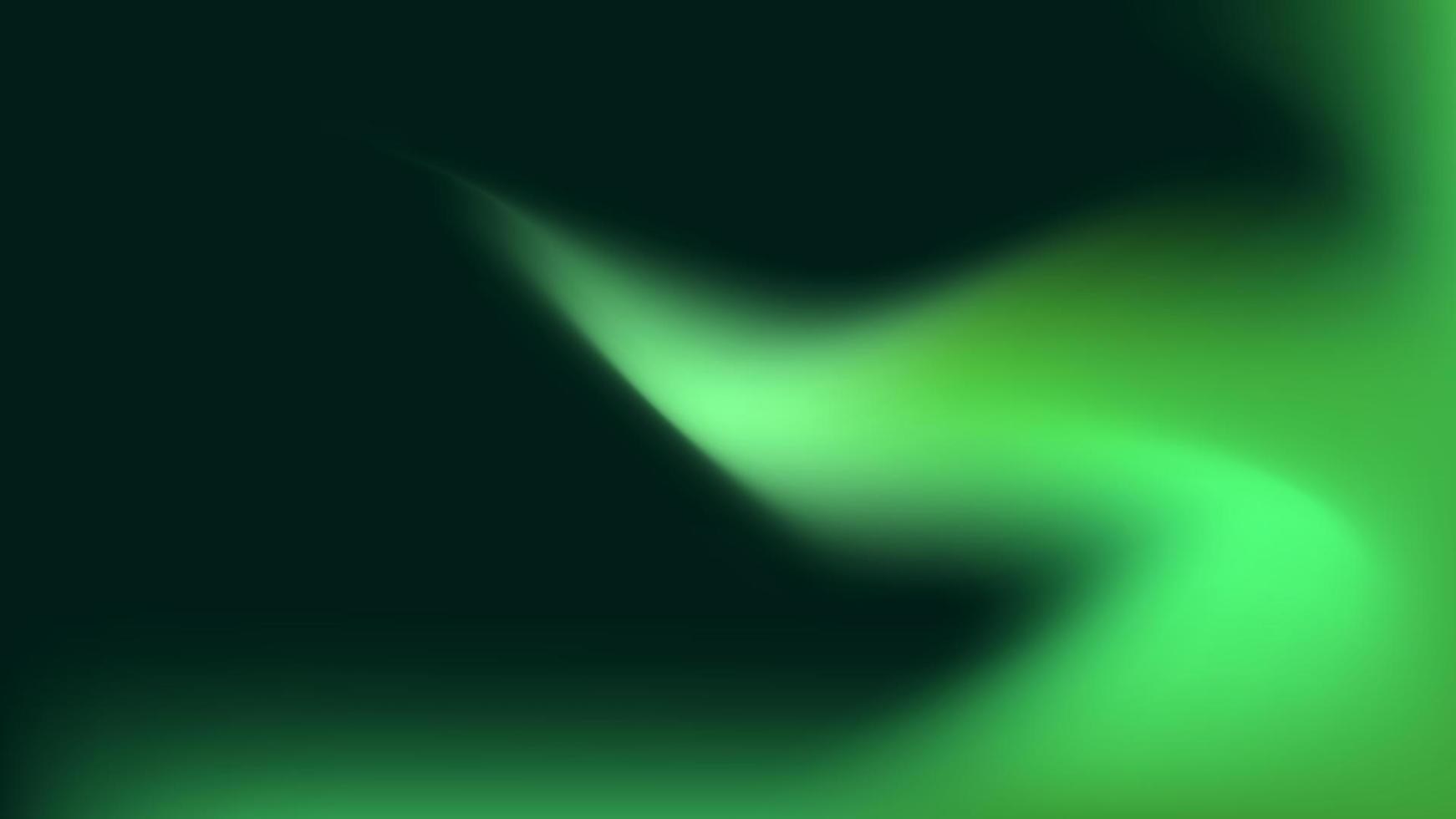 Modern abstract green gradient banner background design vector