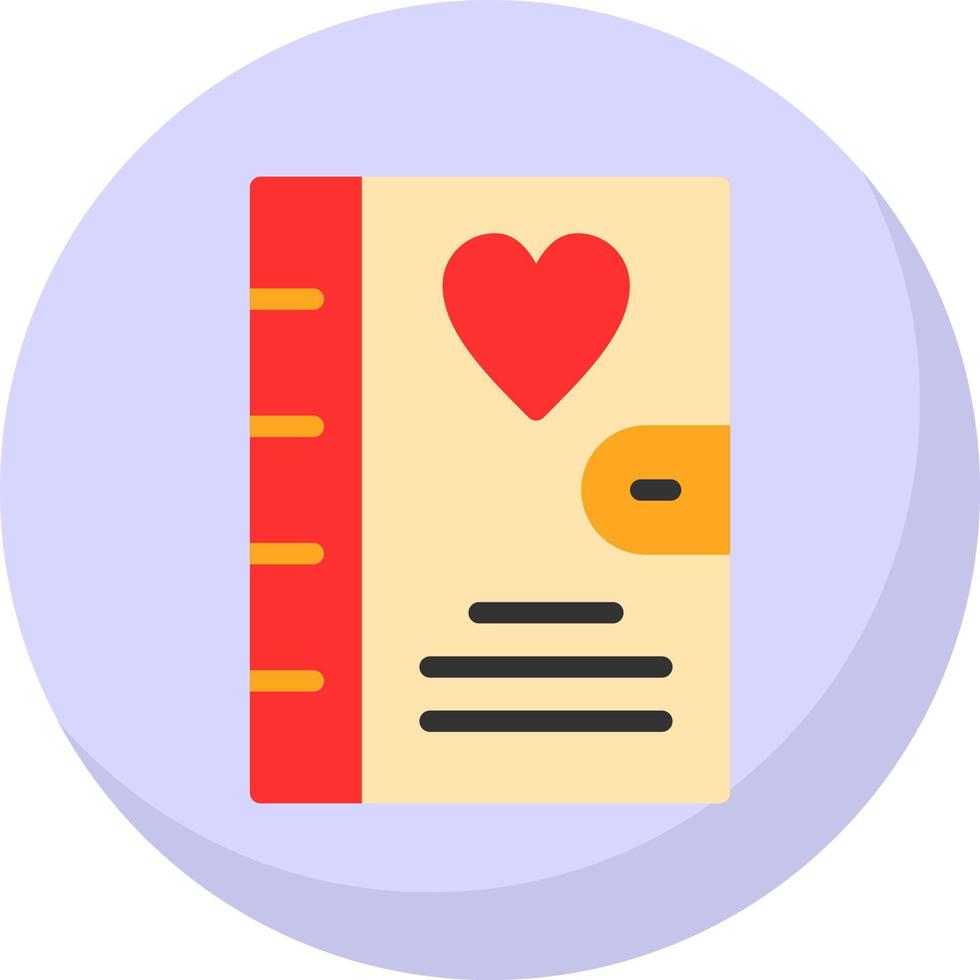 Notebook Vector Icon Design