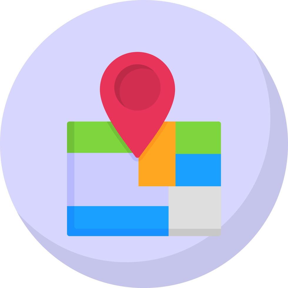 Map Vector Icon Design