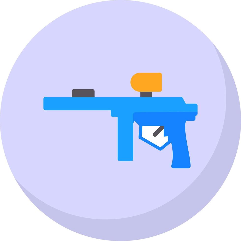 diseño de icono de vector de paintball